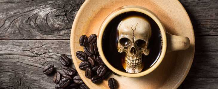 Смертельная доза кофе для взрослого и подростка